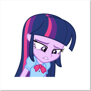 Sad EQG Twilight Sparkle Posters and Art